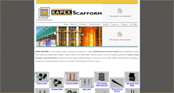 Desktop Screenshot of kapex.in