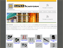 Tablet Screenshot of kapex.in